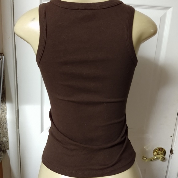 Set of 2 brown tank tops - Picture 4 of 4